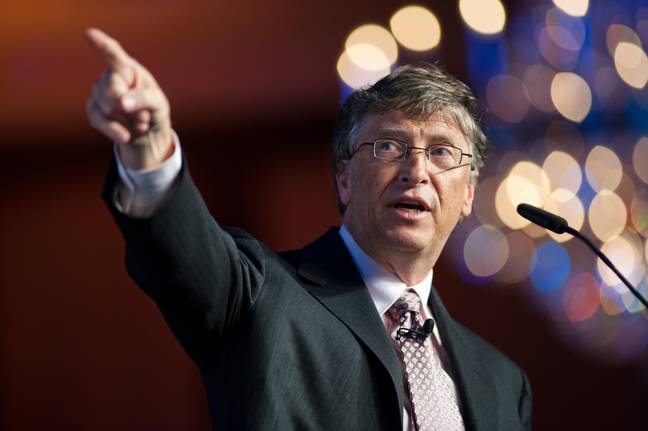 Bill Gates is second on the American rich list. Credit: Alamy Stock Photo