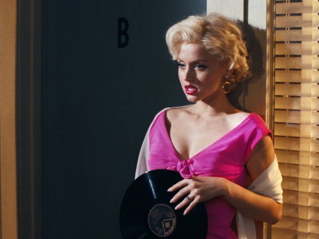 Ana de Armas plays the role of Marilyn Monroe in Netflix's Blonde. Credit: TCD/Prod.DB / Alamy Stock Photo 