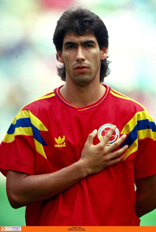 Colombia captain Andrés Escobar's performance in 1994’s World Cup sealed his fate. Credit: REUTERS / Alamy Stock Photo