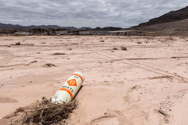 On 18 July the drought was so bad that Lake Mead was only 27 percent full. Credit: Alamy