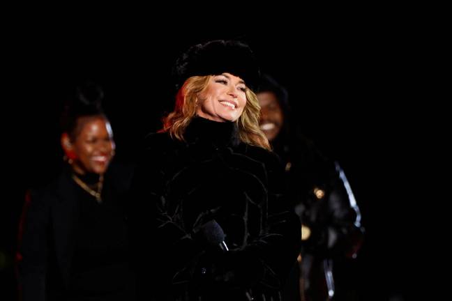 Shania Twain was given the Music Icon Award. Credit: REUTERS / Alamy Stock Photo