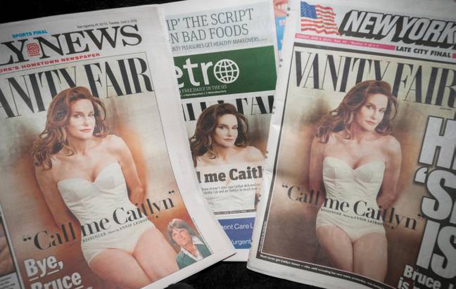 Jenner's cover generated headlines across the world. (Alamy)