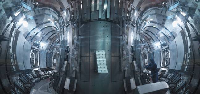 Stock photograph of a fusion reactor. Credit: Cultura Creative RF/Alamy Stock Photo