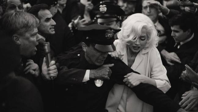 Ana De Armas as Marilyn Monroe in Blonde. Credit: Netflix
