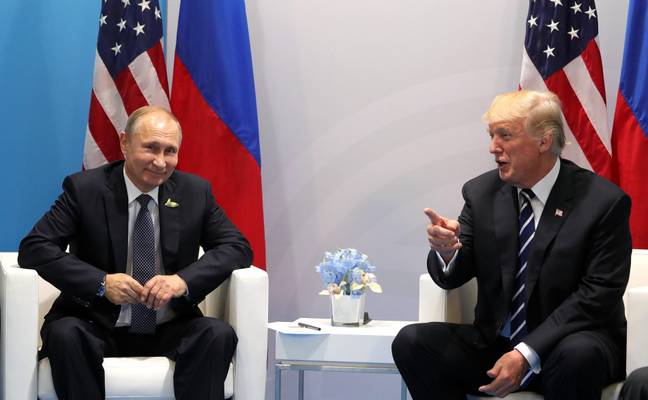 Donald Trump previously called Vladimir Putin a 'genius'. Credit: Alamy
