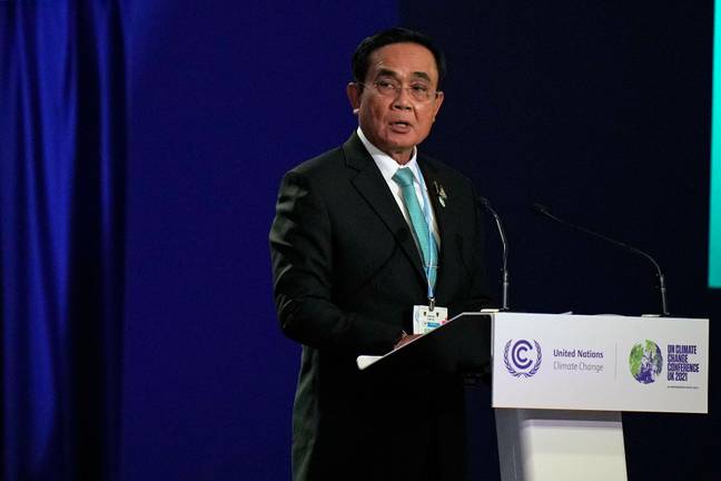 Thailand's Prime Minister Prayut Chan-O-Cha in 2021. Credit: PA Images/Alamy Stock Photo