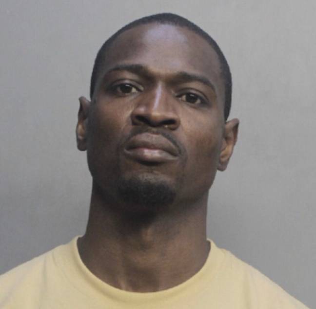 Jermaine Bell was seen drinking a cup of bleach after being convicted of armed robbery. Credit: Miami-Dade County Corrections