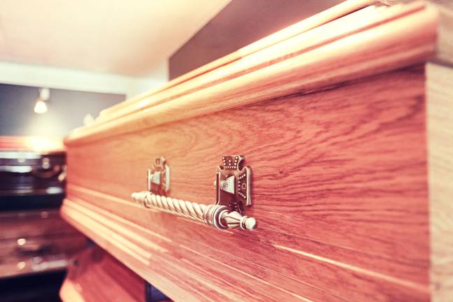 The discovery was made after the woman was taken to a funeral home. Credit: Photononstop / Alamy Stock Photo