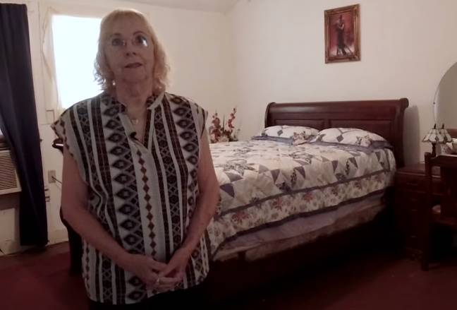 Hill didn't believe her tenants until she experienced the strange activity for herself. Credit: WFAA