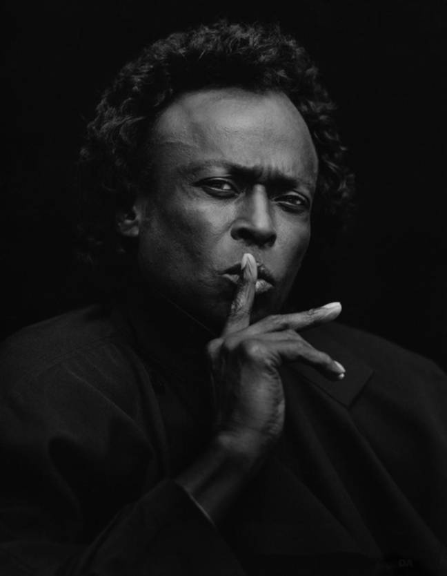 The original photograph of Miles Davis. Credit: Court filing