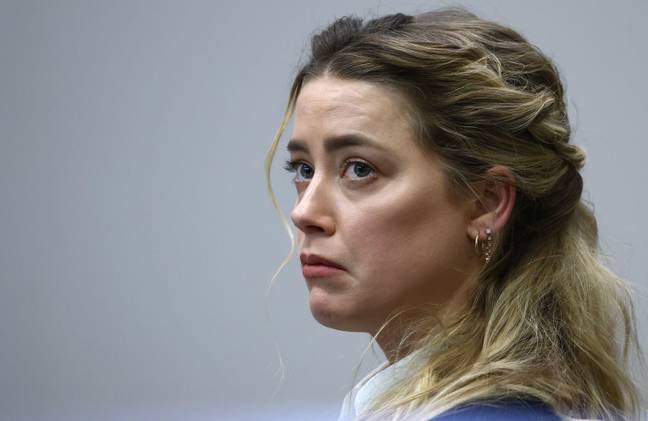 Amber Heard at her trial against ex-husband Johnny Depp. Credit: REUTERS / Alamy.