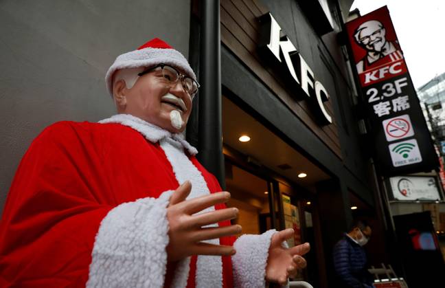 KFC for Christmas, anyone? Credit: REUTERS / Alamy Stock Photo