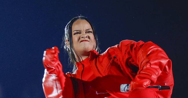 Rihanna put on one hell of a show. Credit: UPI / Alamy Stock Photo