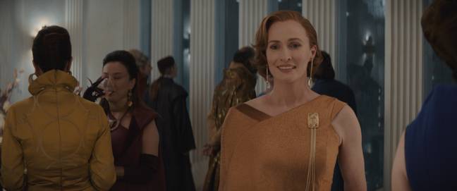 Andor will also tell the tale of how the Rebel Alliance under the leadership of Mon Mothma (Genevieve O'Reilly) became a movement which toppled the Empire. Credit: Disney+