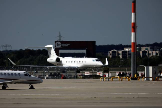 The Twitter account tracks Elon Musk's private jet. Credit: REUTERS / Alamy Stock Photo