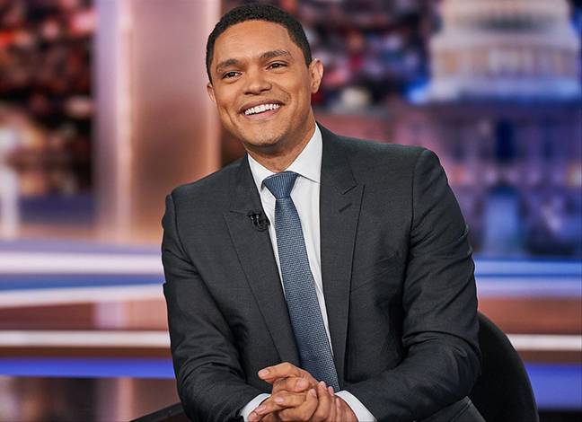 Trevor Noah on The Daily Show. Credit: Comedy Central.