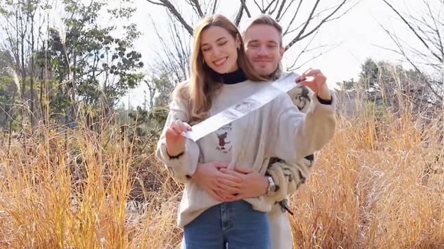 PewDiePie and Marzia have announced they are expecting a child. Credit: PewDiePie/YouTube