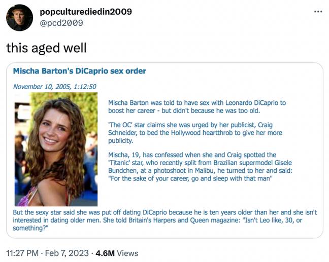 The paraphrased interview has now gone viral on Twitter. Credit: Twitter