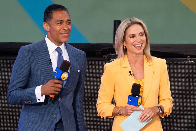 Amy Robach and T.J Holmes have been removed from their anchoring duties at ABC News’ GMA3. Credit: ABC News