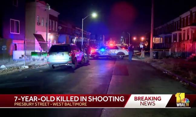 The seven-year-old boy was fatally shot in the head. Credit: WBAL/NBC