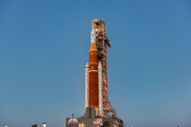 NASA's Artemis programme is due to kick off on 16 November. Credit Brandon Moser/ Alamy Stock Photo