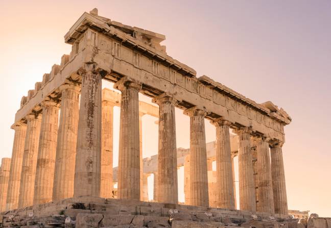 The Parthenon in all its glory. Credit: Jason Knott/Alamy Stock Photo