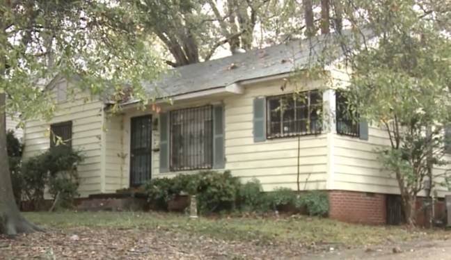 The house where the boy's body was found. Credit; WAPT TV News