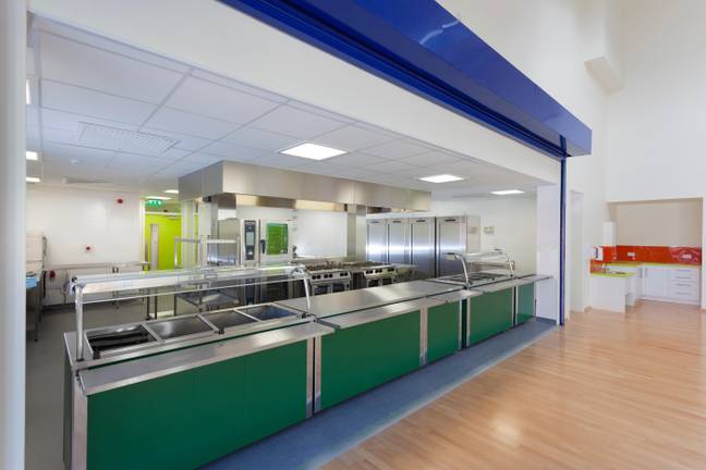 A student tipped off officials to the cafeteria worker (stock image). Credit: Loop Images Ltd / Alamy Stock Photo