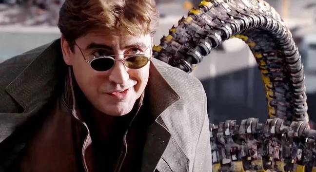 Molina as Doc Ock in Spider-Man 2. Credit: Sony