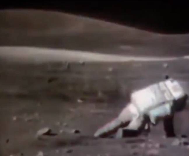 It must just be harder than it looks. Credit: Twitter/Historic Videos/NASA