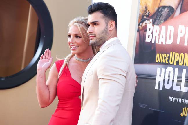 Britney Spears and Sam Asghari. Credit: Alamy