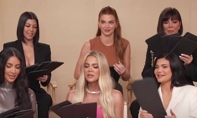 Kendall Jenner has been the subject of scorn online for having to ask her sister Kourtney what the word 'frugal' means. Credit: Access Hollywood/ YouTube