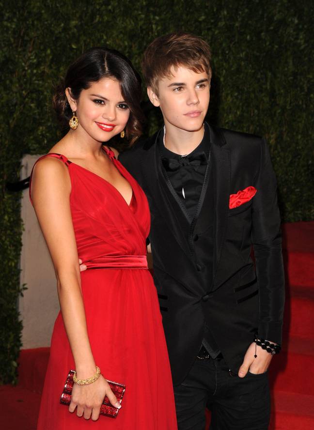 Selena Gomez and Justin Bieber in 2011. Credit: AFF/Alamy Stock Photo