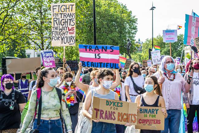 Trans activists (Alamy)