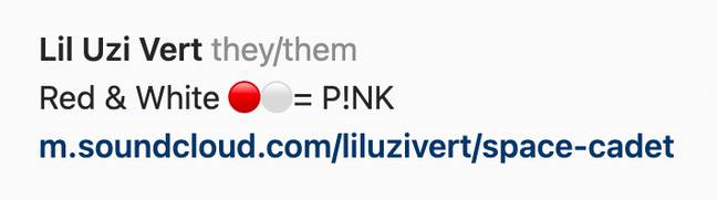 Lil Uzi Vert made the change to their bio following the announcement of their upcoming EP. Credit: Lil Uzi Vert/Instagram