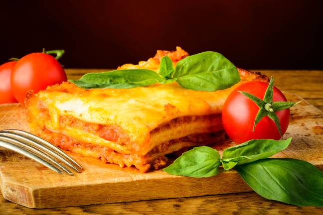 Scientists compared the new material's layers to sheets in lasagna. Credit: Christian Draghici / Alamy Stock Photo 