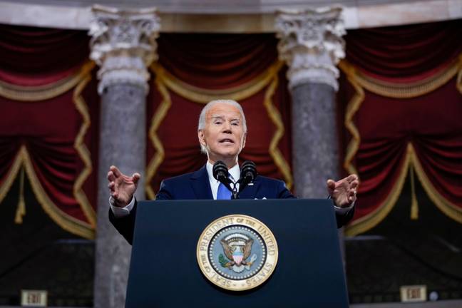 US president Joe Biden has warned Russia away from Ukraine (Alamy)