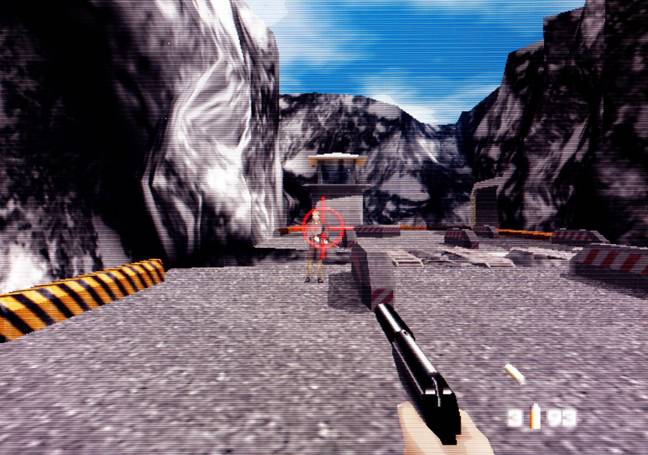 GoldenEye 007 first shot to fame as a Nintendo 64 game. Credit: ArcadeImages / Alamy Stock Photo