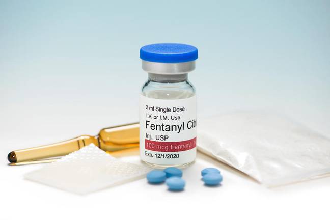 Fentanyl is a very potent opioid. Credit: MedStockPhotos/Alamy Stock Photo