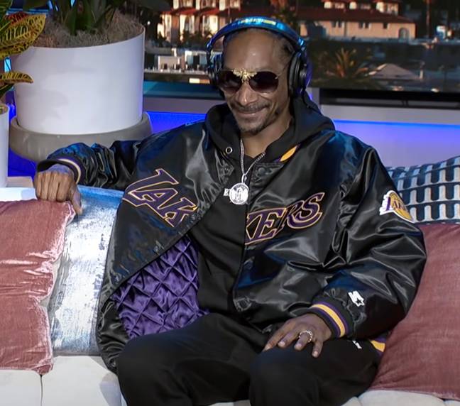 When Snoop speaks about weed, you better listen. Credit: The Howard Stern Show