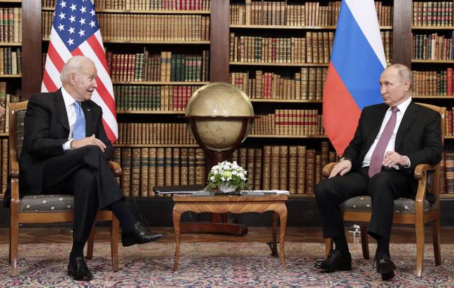 Joe Biden and Vladimir Putin (Alamy)