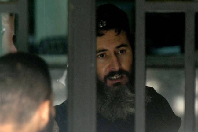 Bassam al-Sheikh Hussein was hailed as a hero after he robbed his own money from a bank. Credit: WAEL HAMZEH/EPA-EFE/Shutterstock