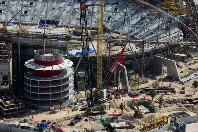 Qatar has already faced backlash over its constructing of the World Cup stadiums. Credit: Joerg Boethling/ Alamy Stock Photo