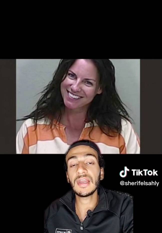 In the video, TikToker @sherifelsahly explained why it's never a good idea to smile in your mugshot. Credit: TikTok/@sherifelsahly