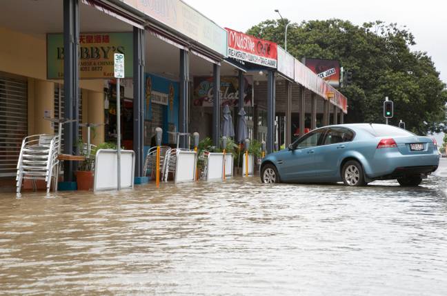 Australia has also experienced extreme flooding. Credit: Alamy