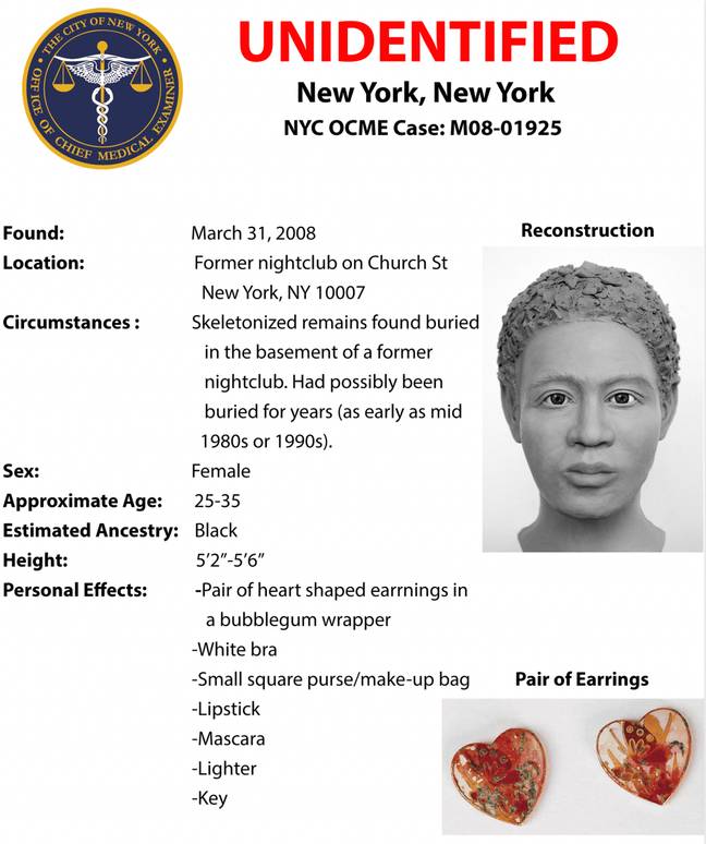 Credit: New York City Office of Chief Medical Examiner