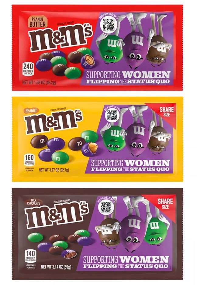 What the limited-edition M&amp;Ms look like. Credit: Mars
