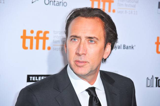 Cage took up another animated role in The Croods. Credit: Everett Collection Inc / Alamy Stock Photo