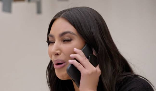 Kim Kardashian on a recent episode of the Hulu show. Credit: Hulu