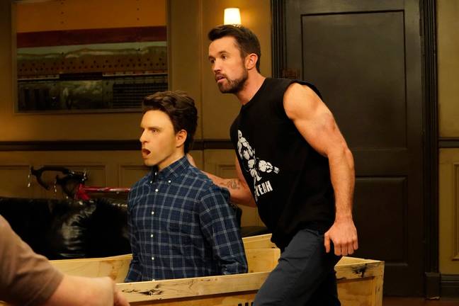 McElhenney wants to get Reynolds on It's Always Sunny. Credit: FXX.